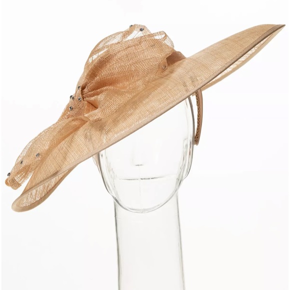 BELLISSIMA MILLINERY COLLECTION Accessories - BELLISSIMA MILLINERY COLLECTION
Bow Sinamay Hatinator Hairslide one size green